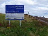 A9 Berriedale Braes Improvement - August 2020 contractor sign.jpg