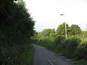 A disused section of Belmont Road leading west to the A5 - Geograph - 1436395.jpg