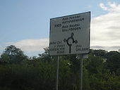 R113 eastbound. Sign needs patching. R823 does not exist anymore - Coppermine - 11858.JPG