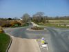 Roundabout on the Cooil Road - Geograph - 1845557.jpg