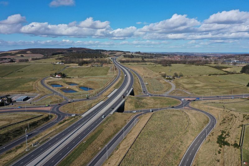 File:A90 AWPR - Kingswells South Junction - aerial from S.jpg