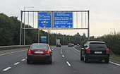 M11 northbound new gantry (2) - Coppermine - 13888.JPG