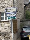 Blue bordered local sign in Kirkby Lonsdale.jpg