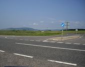 B966 junction from A90 at Abbeyton - Geograph - 1383641.jpg