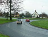 A30-A350 roundabout at Shaftesbury - Geograph - 1061996.jpg