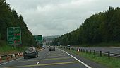 Approaching A40 Roundabout - Coppermine - 23244.jpg