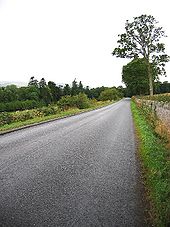 B9112 below Dupplin Castle - Geograph - 52808.jpg