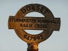 Sturminster Marshall- detail of Bailie Cross signpost - Geograph - 1741466.jpg
