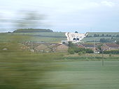 A505 - Baldock By-pass cut'n'cover tunnels viewed from the north - Coppermine - 2518.JPG
