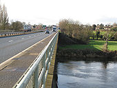 Bypass crosses the River Wye on Bridstow Bridge - Geograph - 678286.jpg