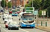 Four buses, Belfast - Geograph - 1411165.jpg