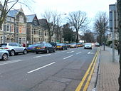 Cathedral Road, Cardiff - Geograph - 708356.jpg