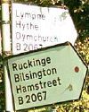 Sign on B2o67 at junction of Bonnington Road and Boat Lane.jpg