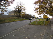 Worksop - Newcastle Avenue (B6024) approaching the A57 Roundabout - Geograph - 1041563.jpg