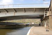 Cumberland basin swing bridge & lock - Geograph - 767439.jpg