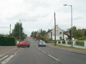 Main Street, Derrylin at the junction with Corratistune Road - Geograph - 2686800.jpg