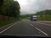 A23, End of the Coulsdon Relief Road - Coppermine - 22224.jpg
