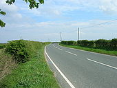 B1249 Towards Skipsea - Geograph - 1281586.jpg