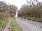 B1253 Near the Woods - Geograph - 1215629.jpg