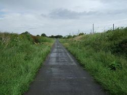 Lane heading north towards Holme - Geograph - 3000222.jpg