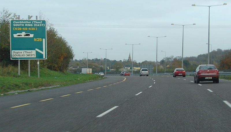 File:N25 Cork South Ring ADS for Douglas West exit - Coppermine - 16198.JPG