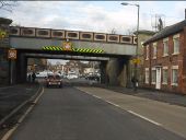 Lichfield - railway bridges, Upper St John's Street - Geograph - 2725908.jpg