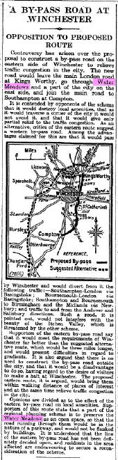 Winchester Bypass proposals - 1929 - Coppermine - 15113.JPG