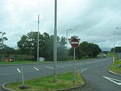 The A76 at the M1 Lurgan Interchange - Geograph - 1508862.jpg