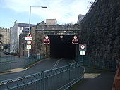 Caernarfons former railway tunnel - Geograph - 1466152.jpg