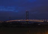 Humber Bridge at dusk - Geograph - 1713085.jpg