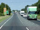 HGV on Westbound A17 near to Holbeach - Geograph - 4960774.jpg