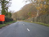 R121 northbound. Luttrelstown Castle boundary wall (where Posh&becks got wed like!) is on the right - Coppermine - 16109.JPG