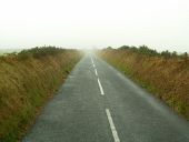 Misty morning on the Begoade Road - Geograph - 59767.jpg