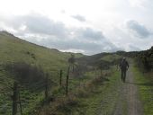 Walking along the National Cycle Route 2 (C) David Anstiss - Geograph - 2290554.jpg
