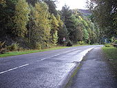 B8079 at Killiecrankie Pass - Geograph - 1588263.jpg