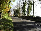 Looking east on the B4425 - Geograph - 1613822.jpg