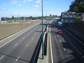 M1 Motorway in Hendon - Geograph - 503941.jpg