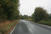 B4477 approaching Kencot - Geograph - 1527363.jpg