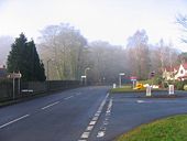 Cofton Church Road junction with B4120 - Geograph - 1119504.jpg