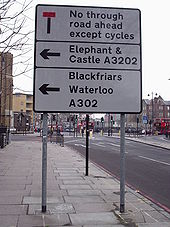 No Through Road A3203 Lambeth Road - Coppermine - 532.JPG