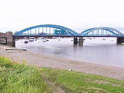 Foryd Bridge over River Clwyd - Geograph - 31943.jpg