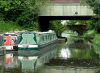 Moored narrowboats at Newbridge, Wolverhampton - Geograph - 4001103.jpg