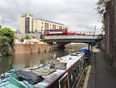 Grand Union Canal bridge 209 - High Street Brentford - Geograph - 816960.jpg