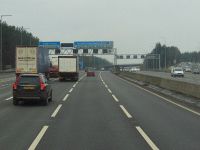 M1 northbound at junction 27 - Geograph - 4340727.jpg