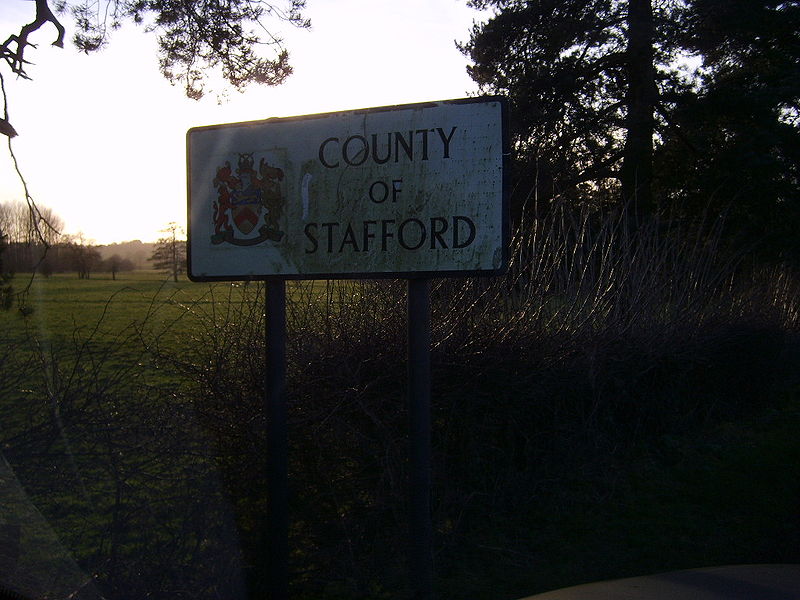 File:Rare Country Of Stafford sign. - Coppermine - 9922.JPG