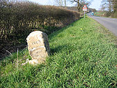 Milestone, Gt Gransden, Cambs - Geograph - 401451.jpg