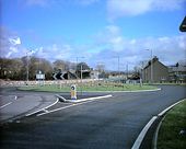 Completed new roundabout at Afonwen.jpg