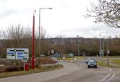 Daventry- Abbey Street and South Way - Geograph - 1732700.jpg