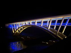 Illuminated N15 bridge Ballyshannon - Night Shot - Coppermine - 8291.jpg