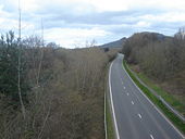 A465 from B4233 bridge.jpg